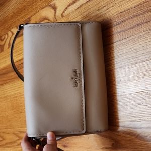 Grey Kate Spade hand bag